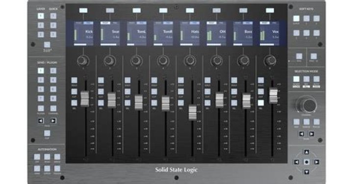 Solid State Logic Announces the UF8 DAW Controller