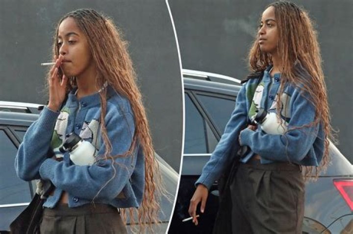 SPOTTED! MALIA OBAMA ROCKS NEW HAIRSTYLE