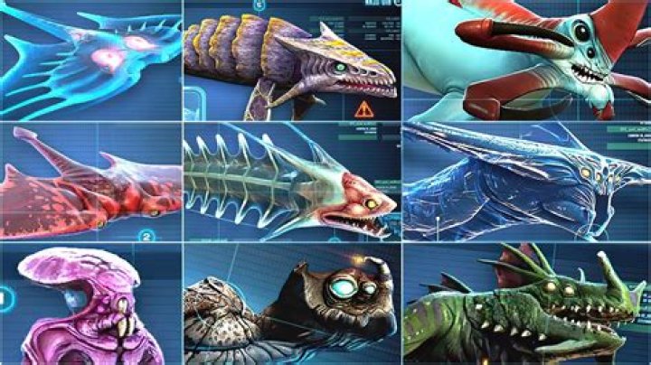 Subnautica Below Zero: All Leviathan Creatures