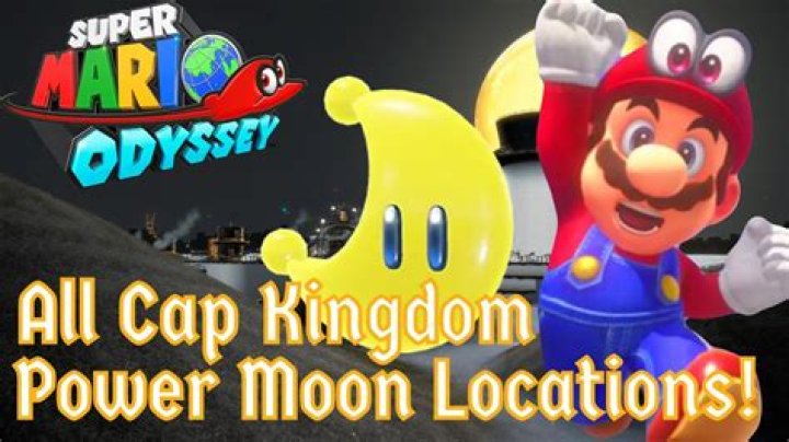 Super Mario Odyssey power moon locations