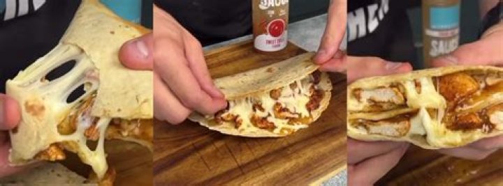 Sweet Chilli Chicken Air Fryer Quesadilla