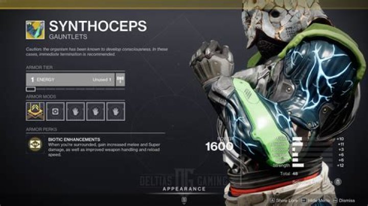 Synthoceps Destiny 2: Where to Get