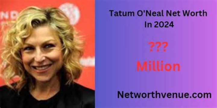 Tatum O'Neal Net Worth 2024