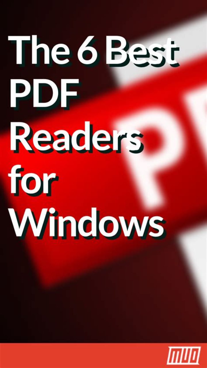 The 6 Best PDF Readers for Windows