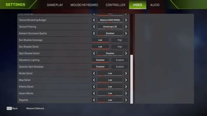 The best Apex Legends settings to increase visibility
