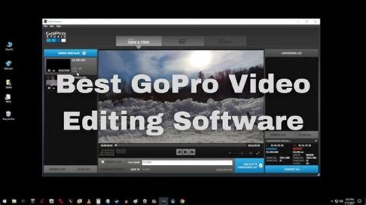 The Best Free GoPro Video Editing Software