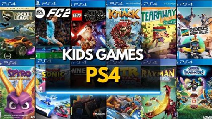 The Best PS4 Games for Kids of All Ages