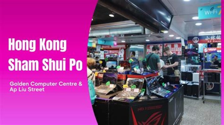 Thousands pack Sham Shui Po as computer festival begins