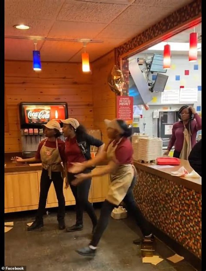 	Three women charged in attack on Popeyes employee that was caught on video	