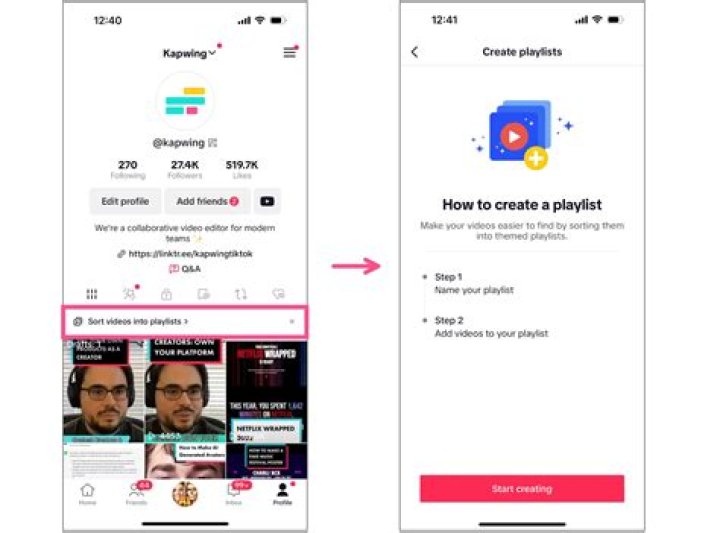 TikTok Playlist Feature: What is the Creator Playlist & how to use it