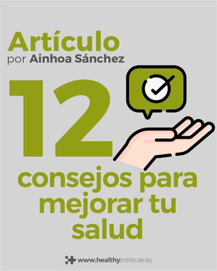 toma nota para mejorar tu salud