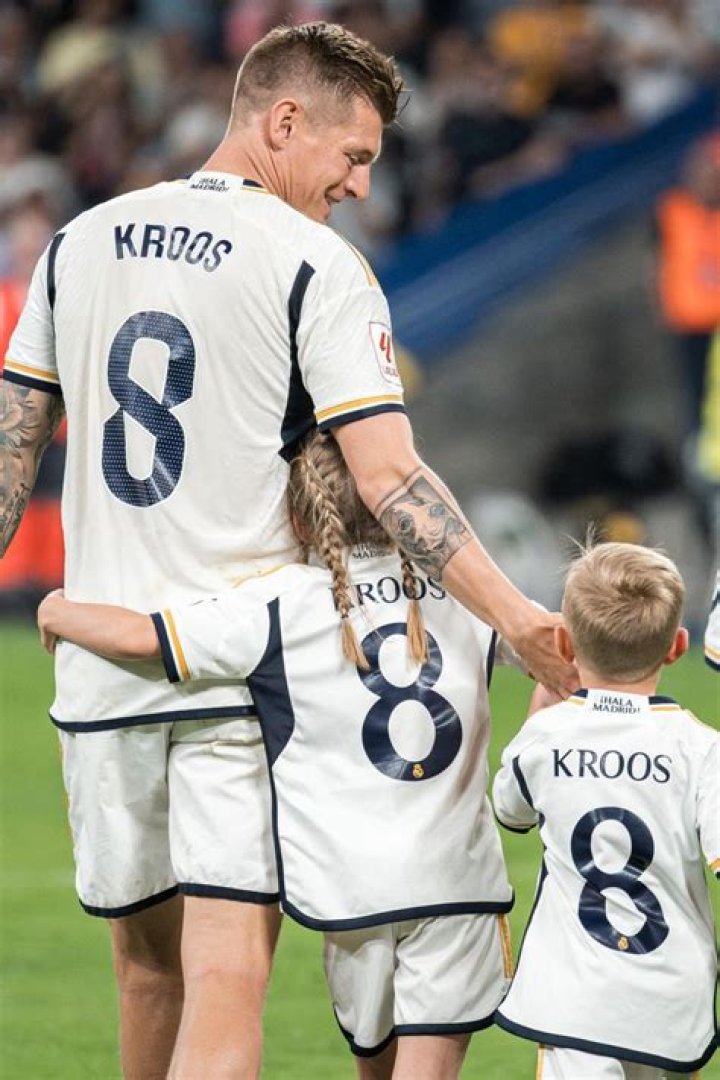 Toni Kroos Children: Amelie Kroos, Fin Kroos, Leon Kroos