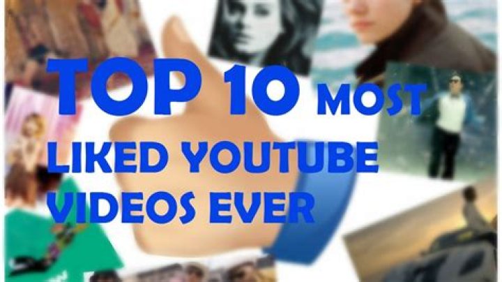 Top 10 most-liked YouTube videos
