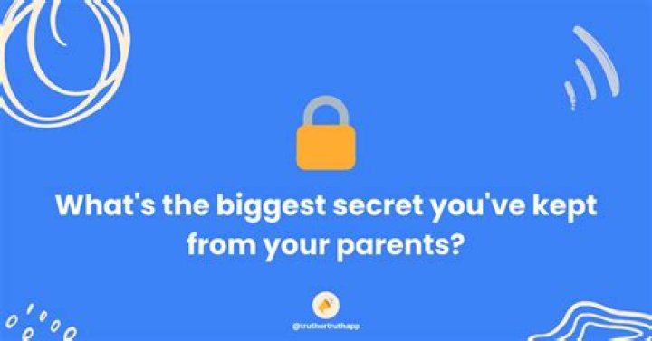 Top 10: What is a secret you kept from your parents? - YP