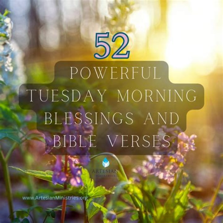 Tuesday Bible Quotes: Inspirational Verses For Your Week