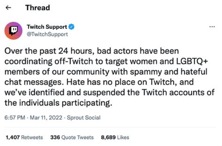 #TwitchDoBetter trending as Twitch streamers flag racist bots & ‘hate raids’