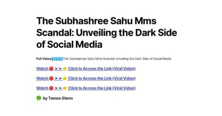 Understanding The Subhashree Sahu Issue: A Comprehensive Analysis