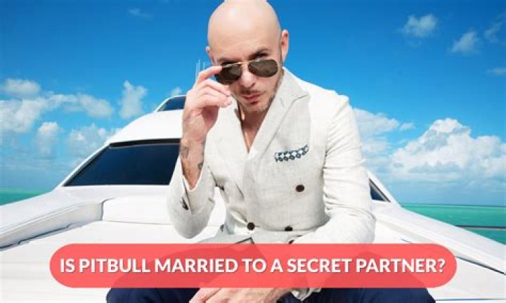 Unraveling The Mystery: Is Pitbull Married?