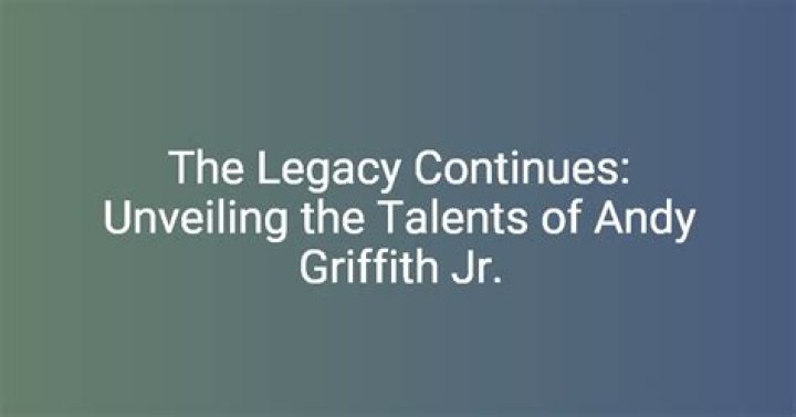 Unveiling Andy Griffith's Height: A Comprehensive Exploration