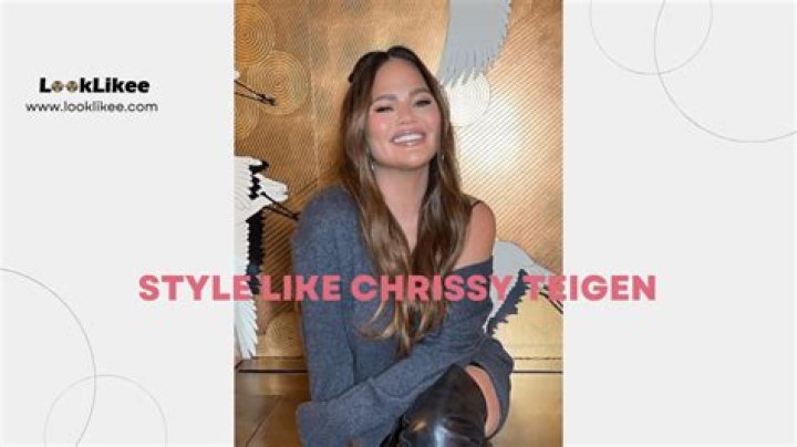Unveiling The Style Secrets Behind Chrissy Teigen's Wardrobe Slip