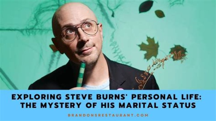 Unveiling The Truth: Steve Burns' Marital Status Revealed