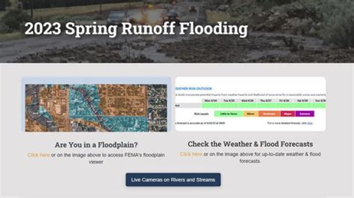 Utah officials launch flood watch, resources website