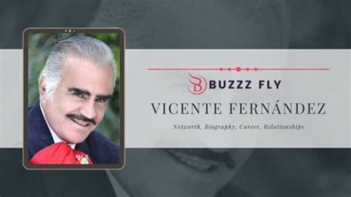 Vicente Fernandez Net Worth 2024