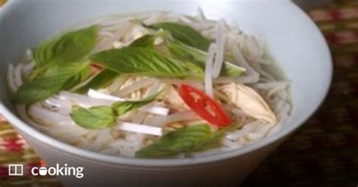 Vietnamese chicken noodle soup (pho gai) - recipe
