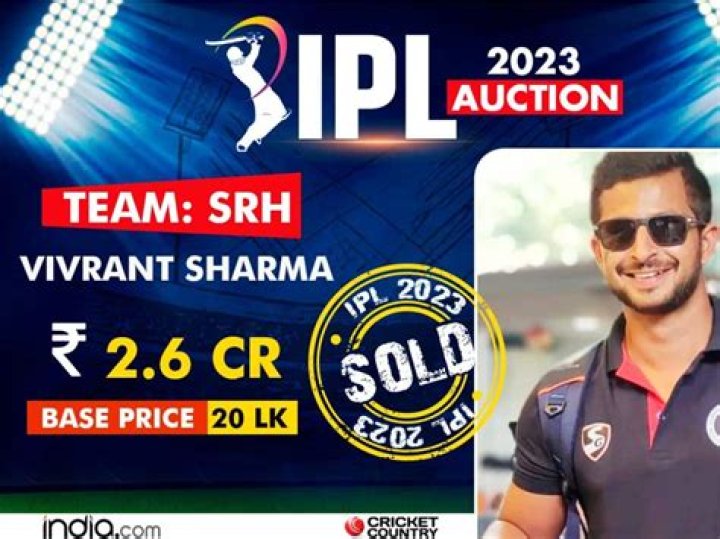 Vivrant Sharma: Wiki, Bio, Age, IPL Auction, Cricketer, Stats