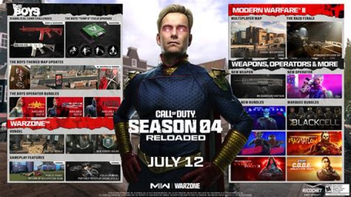 Warzone Season 4 Reloaded Roadmap Revealed