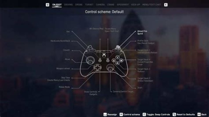 Watch Dogs Legion Controls Guide (PC, PS4, Xbox One)