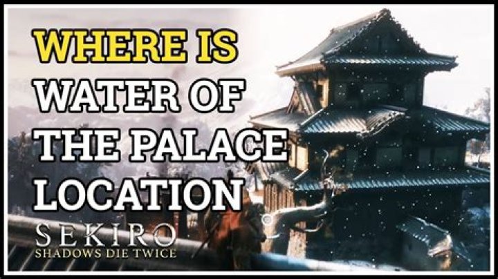 Water of the Palace Sekiro: Where to Find