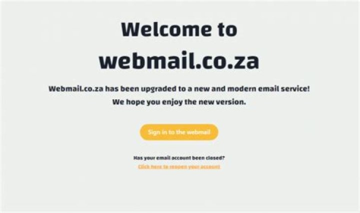 webmail.co.za login safely, analysis & comments