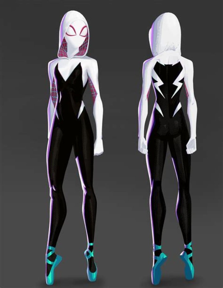 Where does Gwen Stacy’s Spider-Woman costume come from?