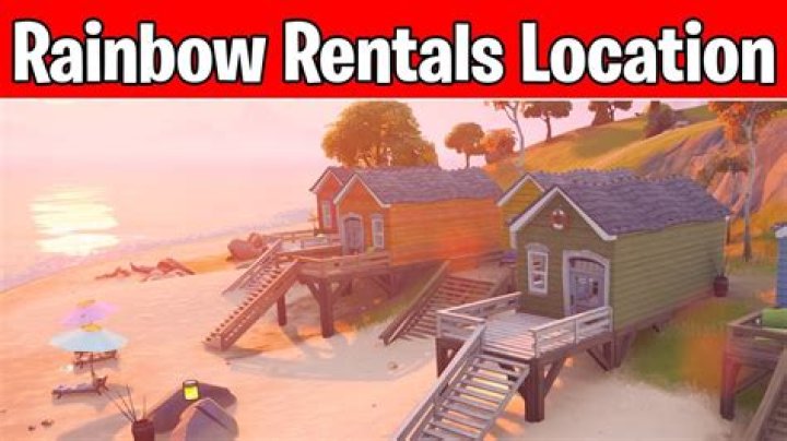 Where is Rainbow Rentals in Fortnite