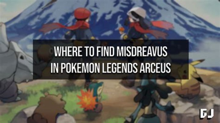 Where to Find Misdreavus in Pokemon Legends Arceus