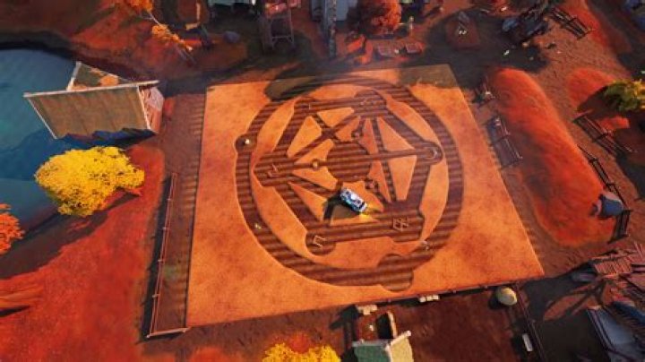 Where to Place Warning Signs at a Crop Circle in Fortnite