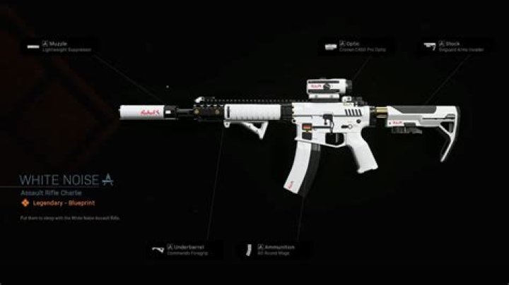 White Noise Warzone: How to Unlock Blueprint