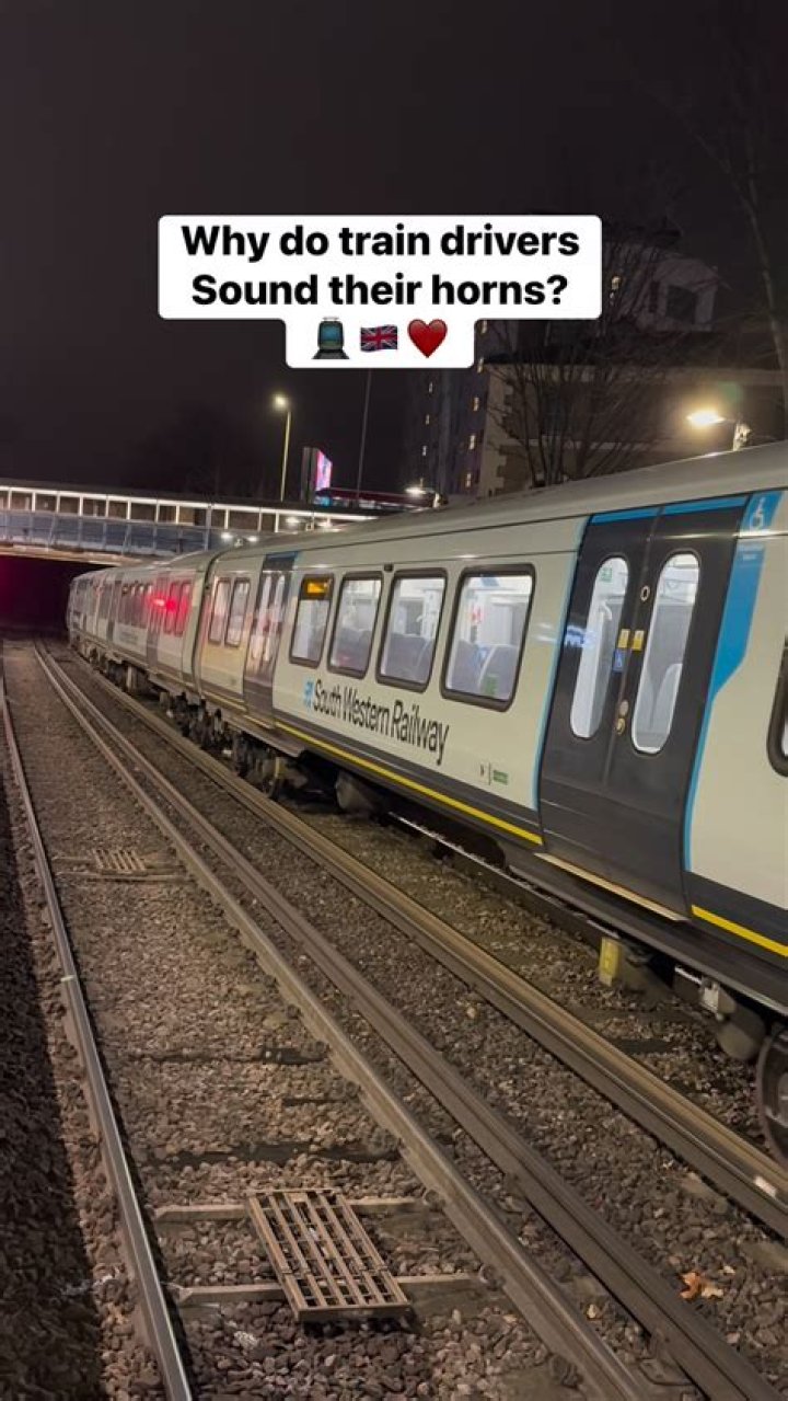	Why are trains still blasting their horns?	