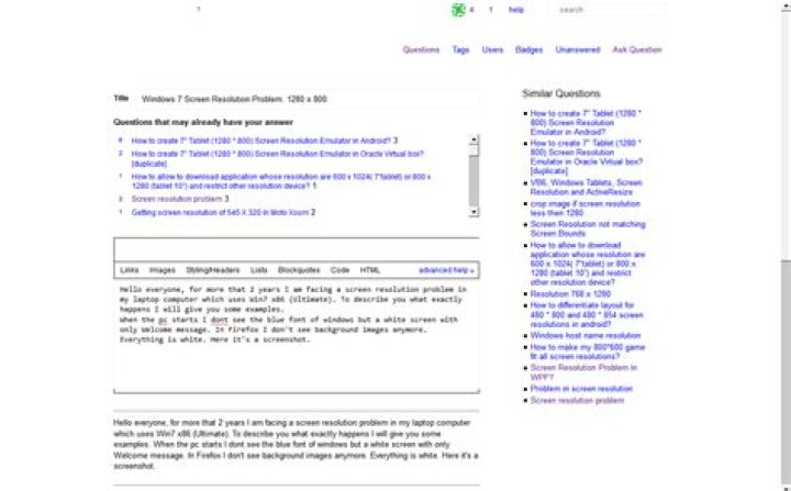 Why is the text on some webpages white like the background?