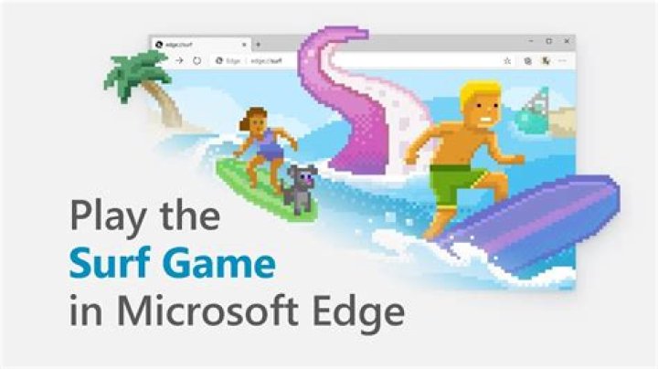 You Can Now Play a Surf Game in Microsoft Edge