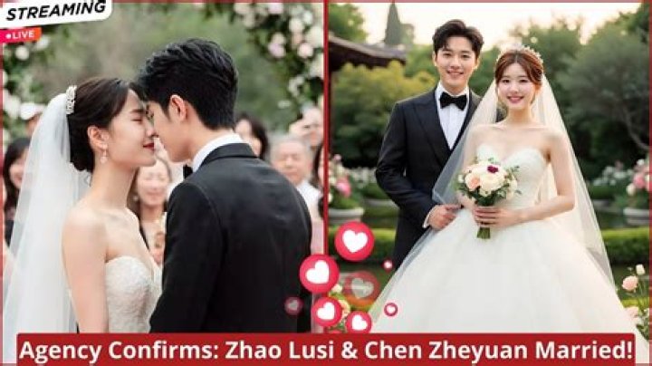 Zhao Lusi Is Married: Unveiling The Truth Behind The Rumors
